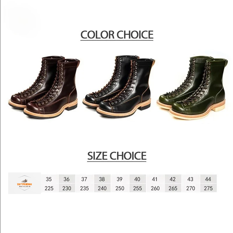 UNITYPUREMAX™ Waterproof Leather Ankle Boots – Unisex Breathable Motor & Work Boots - Image 6