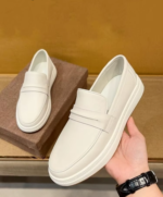 UNITYPUREMAX™ Men’s Cow Suede Slip-On Loafers – Designer Round-Toe Breathable Casual Work Flats
