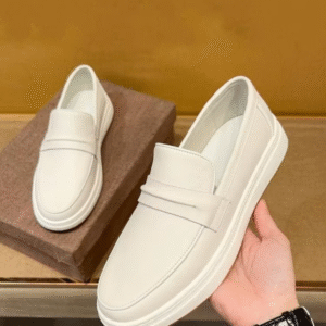 UNITYPUREMAX™ Men’s Cow Suede Slip-On Loafers – Designer Round-Toe Breathable Casual Work Flats