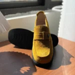 UNITYPUREMAX™ Men’s Classic Retro Cow Suede Loafers – High-Quality Luxury Casual Business Shoes 4