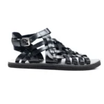 UNITYPUREMAX™ Italian Handmade Cowhide Gladiator Sandals – Men’s Luxury Woven Leather Vintage Summer Flats 16