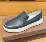 UNITYPUREMAX™ Men’s Cow Suede Slip-On Loafers – Designer Round-Toe Breathable Casual Work Flats 31
