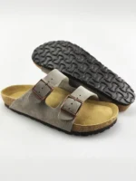 UNITYPUREMAX™ Men’s Split Leather Buckle Sandals – Comfortable Open-Toe Platform Beach Shoes 5