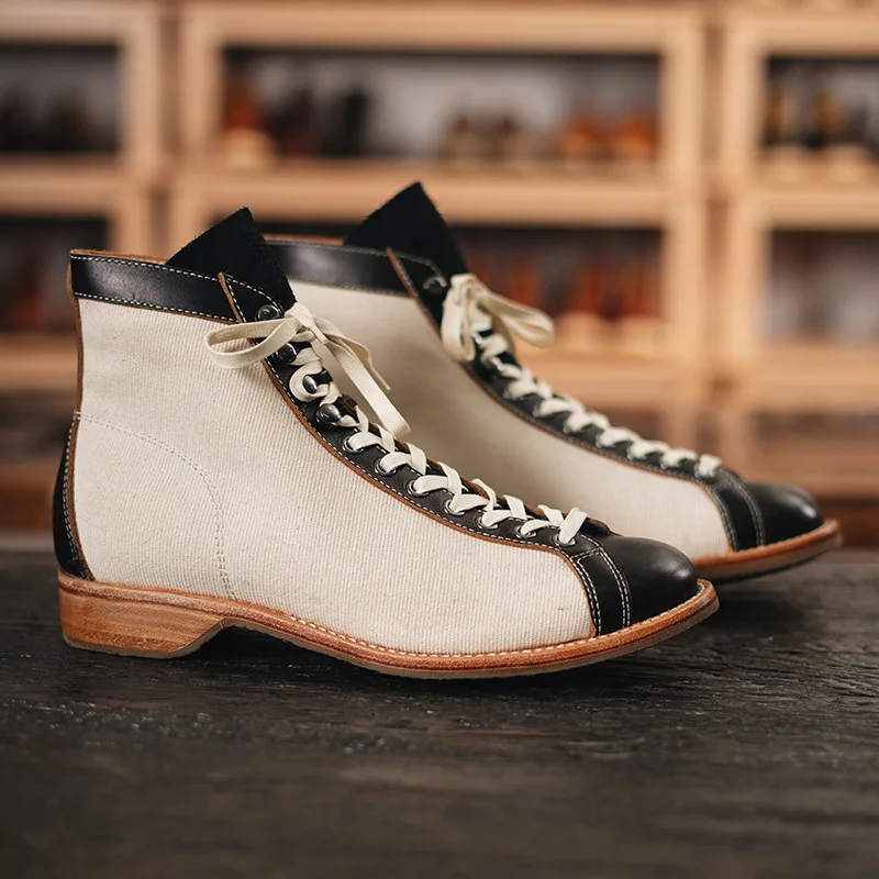 UNITYPUREMAX™ Vintage Genuine Leather Motorcycle Boots – High-Top Waterproof Moto Riding & Workwear Boots (Unisex) 4