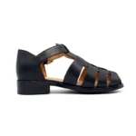 UNITYPUREMAX™ Men’s Handmade Gladiator Sandals – Genuine Leather Vintage Buckle Strap Summer Flats 3