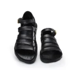 UNITYPUREMAX™ Handmade 100% Cowhide Gladiator Sandals – Men’s British Retro Open-Toe Leather Flats 10