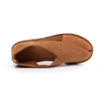 UNITYPUREMAX™ Vintage Cow Suede Slip-On Sandals – Men’s Handmade Round Toe Gladiator Loafers 10