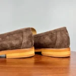 UNITYPUREMAX™ Men’s Slip-On Premium Cow Suede Loafers – Breathable Round-Toe Business & Wedding Dress Shoes 18