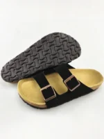 UNITYPUREMAX™ Men’s Split Leather Buckle Sandals – Comfortable Open-Toe Platform Beach Shoes 3
