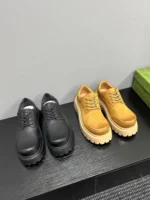 UNITYPUREMAX™ Men’s Platform Derby Shoes – Genuine Cowhide Leather Height-Increasing Office & Casual Round-Toe Shoes 3