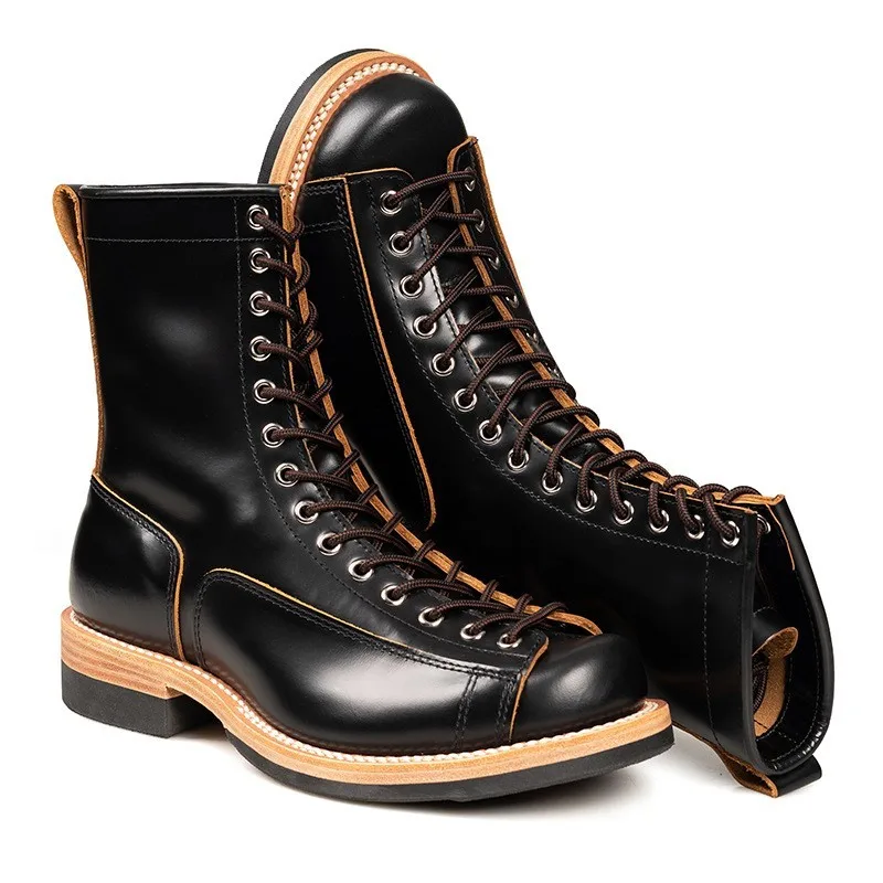 UNITYPUREMAX™ Waterproof Leather Ankle Boots – Unisex Breathable Motor & Work Boots 5