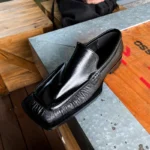UNITYPUREMAX™ Men’s Super Soft Cowhide Square-Toe Loafers – Genuine Leather Casual & Dress Flats 1