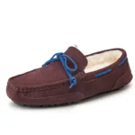 UNITYPUREMAX™ Men’s Winter Plush Suede Loafers – Warm Fur-Lined Driving & Casual Moccasins 3