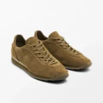 UNITYPUREMAX™ Men’s Thick-Soled Cowhide Suede Sports Shoes – Premium Outdoor Casual Lace-Up Commuter Sneakers 1