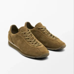 UNITYPUREMAX™ Men’s Thick-Soled Cowhide Suede Sports Shoes – Premium Outdoor Casual Lace-Up Commuter Sneakers 1