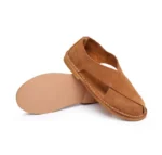 UNITYPUREMAX™ Vintage Cow Suede Slip-On Sandals – Men’s Handmade Round Toe Gladiator Loafers 11