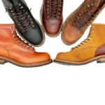 UNITYPUREMAX™ Men’s High-Quality Genuine Leather Desert Combat Boots – Handmade Outdoor Ankle Motorcycle Boots 6