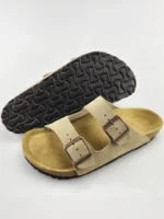 UNITYPUREMAX™ Men’s Split Leather Buckle Sandals – Comfortable Open-Toe Platform Beach Shoes 4