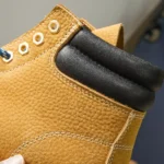 UNITYPUREMAX™ Goodyear-Welted Rugged Heritage Leather Boots – Men’s Military-Inspired Trekking & Work Boots in Yellow 6