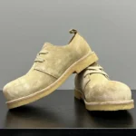 UNITYPUREMAX™ Men’s Cow Suede Platform Derby Shoes – Genuine Leather Height-Increase Lace-Up Dress Shoes 8