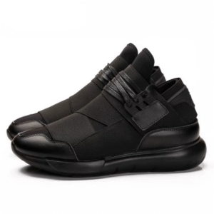 UNITYPUREMAX™ Men’s Genuine Leather Patchwork Sneakers – Handmade Thick Sole Outdoor Breathable Trainers