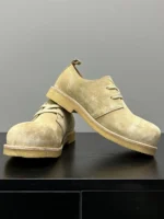 UNITYPUREMAX™ Men’s Cow Suede Platform Derby Shoes – Genuine Leather Height-Increase Lace-Up Dress Shoes 1