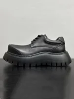 UNITYPUREMAX™ Men’s Platform Derby Shoes – Genuine Cowhide Leather Height-Increasing Office & Casual Round-Toe Shoes 4