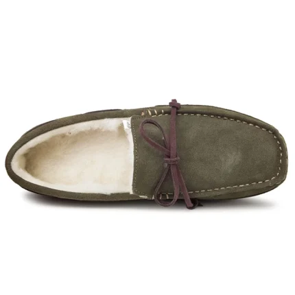 UNITYPUREMAX™ Men’s Winter Plush Suede Loafers – Warm Fur-Lined Driving & Casual Moccasins 2