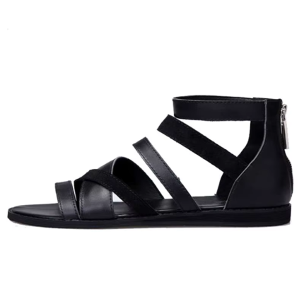 UNITYPUREMAX™ Men’s Genuine Leather Gladiator Sandals – Handmade British High-Top Summer Sandalias Hombre