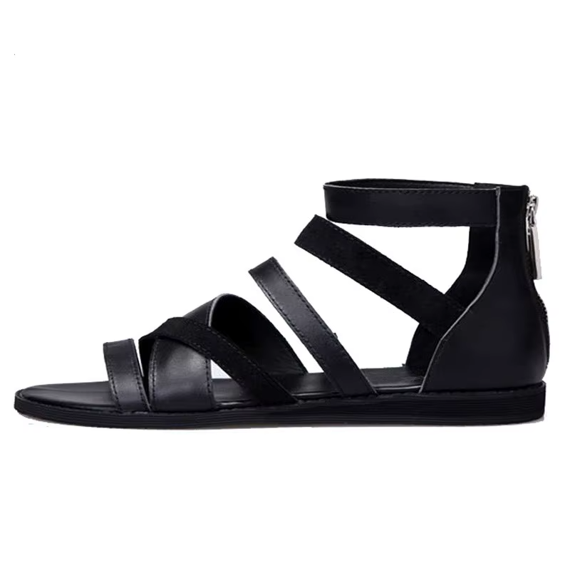 UNITYPUREMAX™ Men’s Genuine Leather Gladiator Sandals – Handmade British High-Top Summer Sandalias Hombre UNITYPUREMAX™ Men’s Genuine Leather Gladiator Sandals – Handmade British High-Top Summer Sandalias Hombre