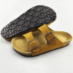 UNITYPUREMAX™ Men’s Split Leather Buckle Sandals – Comfortable Open-Toe Platform Beach Shoes