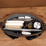 UNITYPUREMAX™ Retro Top-Layer Cowhide Crossbody Satchel – Men's Genuine Leather Messenger Bag 6