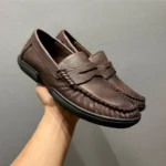 UNITYPUREMAX Cowhide Leather Slip-On Loafers | Men’s Summer Business Casual Shoes 5