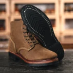 UNITYPUREMAX Retro Cowhide Motorcycle Boots – Goodyear Welted Leather Moto Boots 6