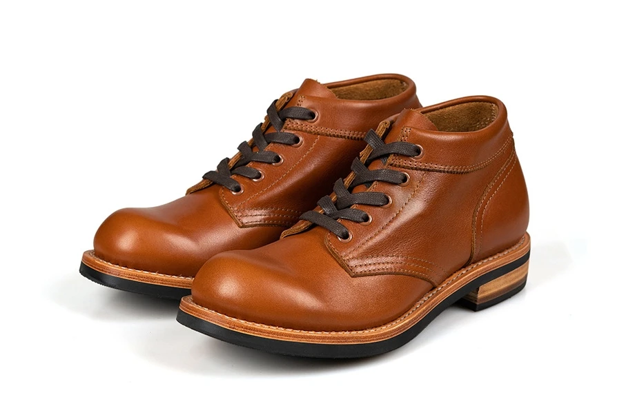 UNITYPUREMAX Rugged Heritage Motorcycle Boots for Men – Genuine Leather Mid-Cut Riding Boots 4