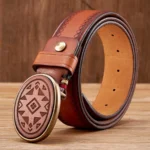 UNITYPUREMAX™ Men’s Genuine Leather Belt 3.8CM – Pure Cowskin Smooth Buckle 5
