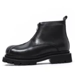UNITYPUREMAX™ Men’s British Leather Chelsea Boots with Oblique Zipper | Handmade Tooling Boots 2