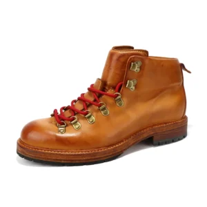 UNITYPUREMAX British Cowhide Leather Desert Boots | Handmade Men’s Outdoor & Work Ankle Boots 1