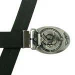 UNITYPUREMAX™ Men’s Western USA Flag Eagle Belt – PU Leather Cowboy Belt with Large Zinc-Alloy Buckle 5