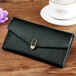UNITYPUREMAX™ Luxury Women’s Genuine Leather Long Wallet – Cowhide Designer Card Holder 3