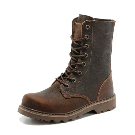 UNITYPUREMAX Vintage Western Ankle Boots for Men – Lightweight Retro Outdoor Boots 1