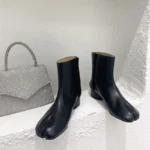 UNITYPUREMAX™ Women’s Luxury Genuine Leather Split-Toe Ankle Boots Handmade Winter Boots 2
