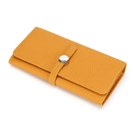 UNITYPUREMAX™ Women’s Genuine Leather Long Wallet – Multifunction Cowhide Clutch 1