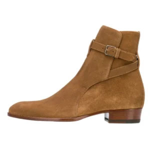 UNITYPUREMAX Genuine Leather Chelsea Boots for Men – Italian Style Suede Ankle Boots 1