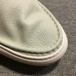 UNITYPUREMAX™ Men’s Genuine Leather White Slip-On Sneakers – Breathable Casual Shoes 4
