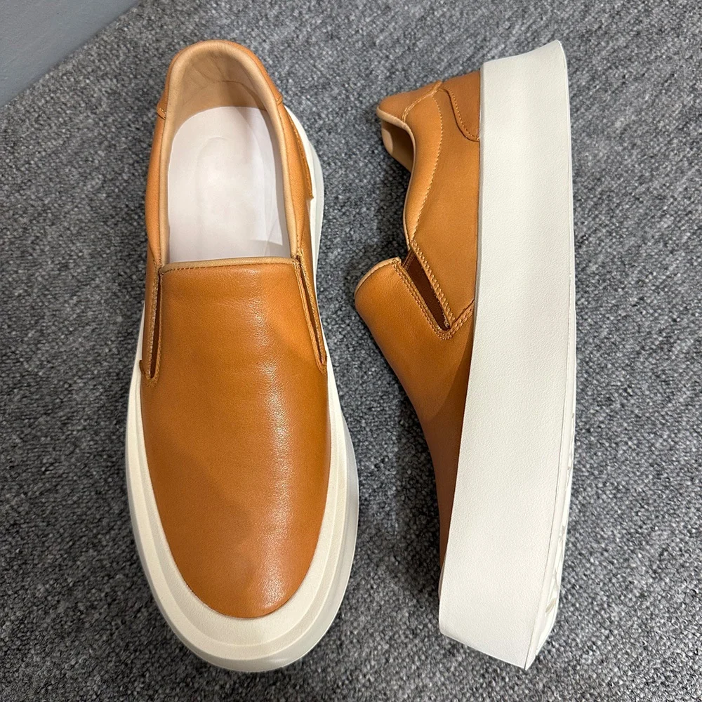 UNITYPUREMAX™ Men’s Cowhide Height-Increasing Loafers – Genuine Leather Casual Shoes 4
