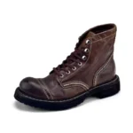 UNITYPUREMAX Luxury Genuine Leather Work Boots | Handmade Men’s Ankle Motorcycle & Outdoor Boots 4