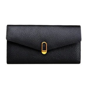UNITYPUREMAX™ Luxury Women’s Genuine Leather Long Wallet – Cowhide Designer Card Holder 1