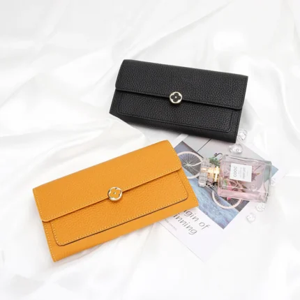 UNITYPUREMAX™ Women’s Genuine Leather Wallet – First Layer Cowhide Zipper Organizer 2