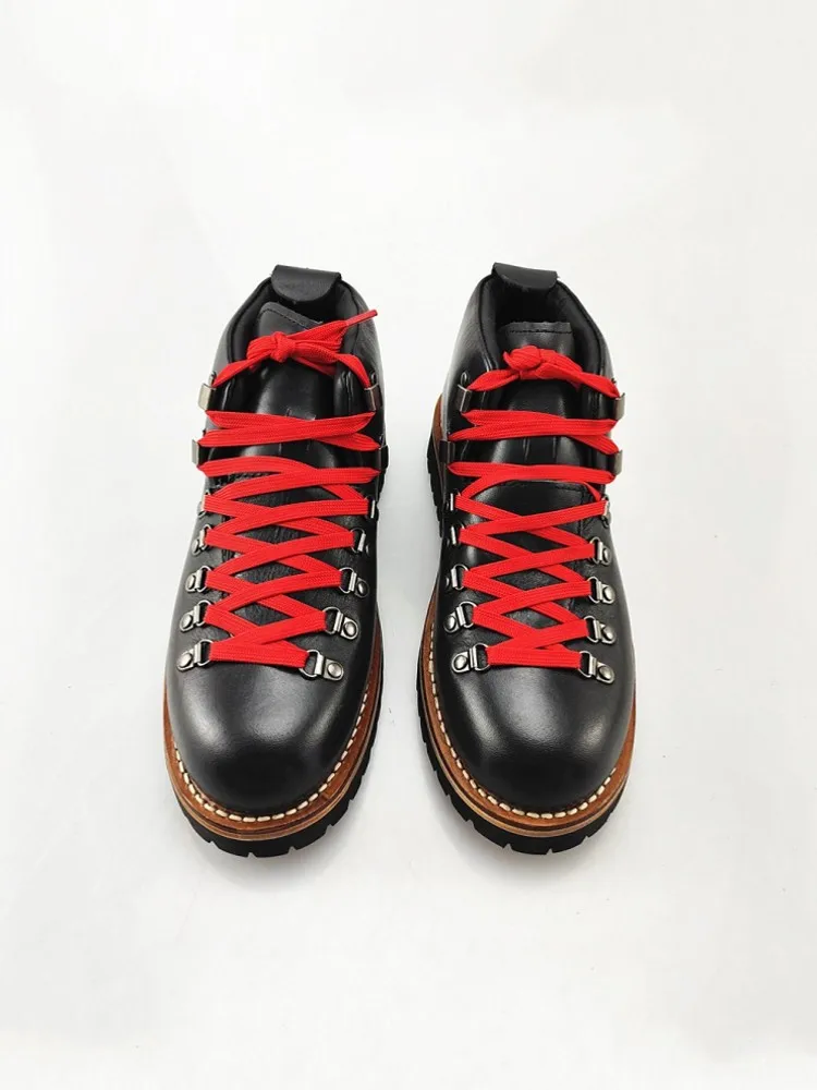 UNITYPUREMAX™ Breathable Genuine Leather Hiking Shoes | Antiskid Outdoor Men’s Comfort Sneakers 4